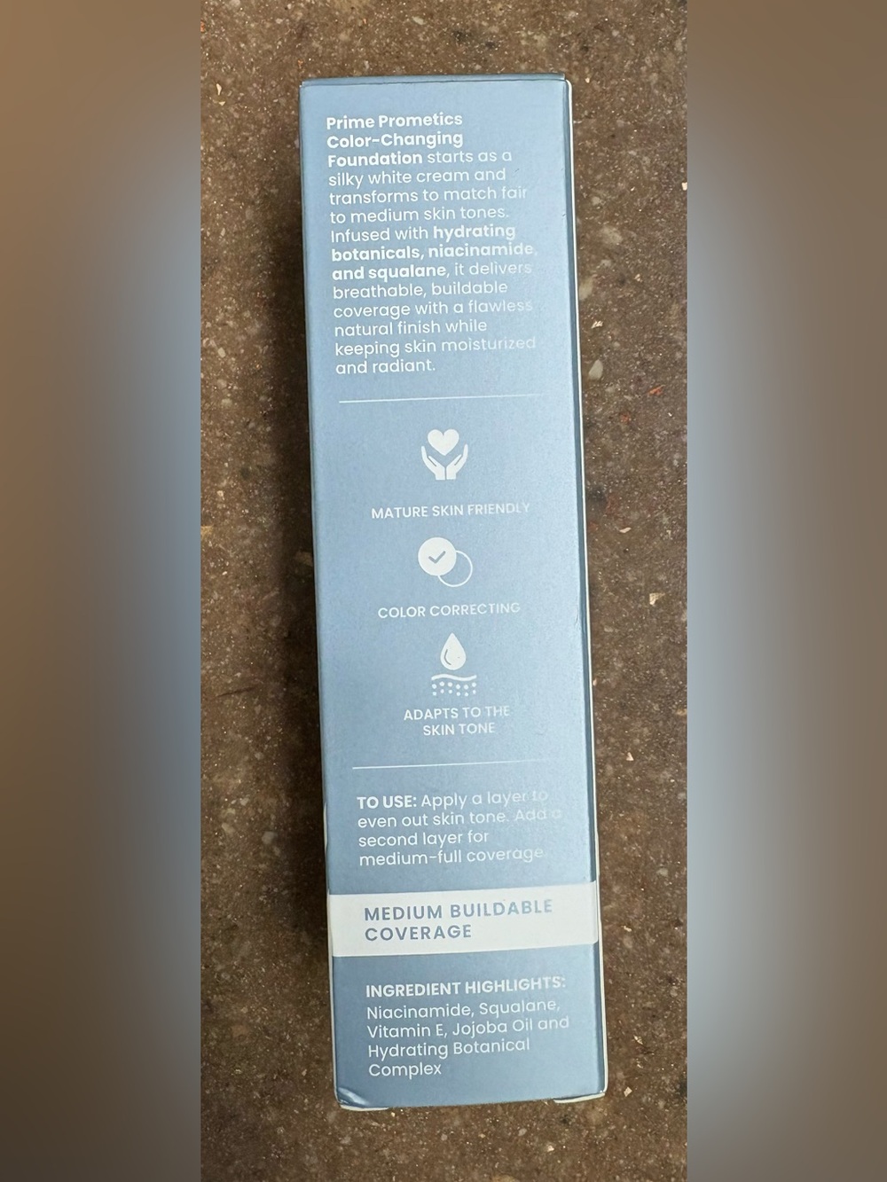 Prime Cosmetics Color Changing Foundation - Picture 5 of 6